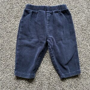 FINAL SALE 3/31/26 Boutique Baby Boy Blue Ribbed Corduroy Pants, Size 12 Months